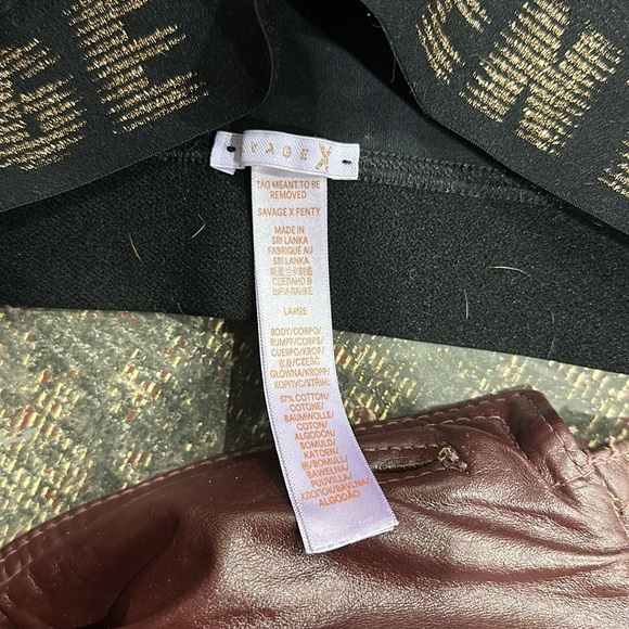 Savage x Fenty Large scoop neck racer back sports bra bralette - Picture 2 of 3